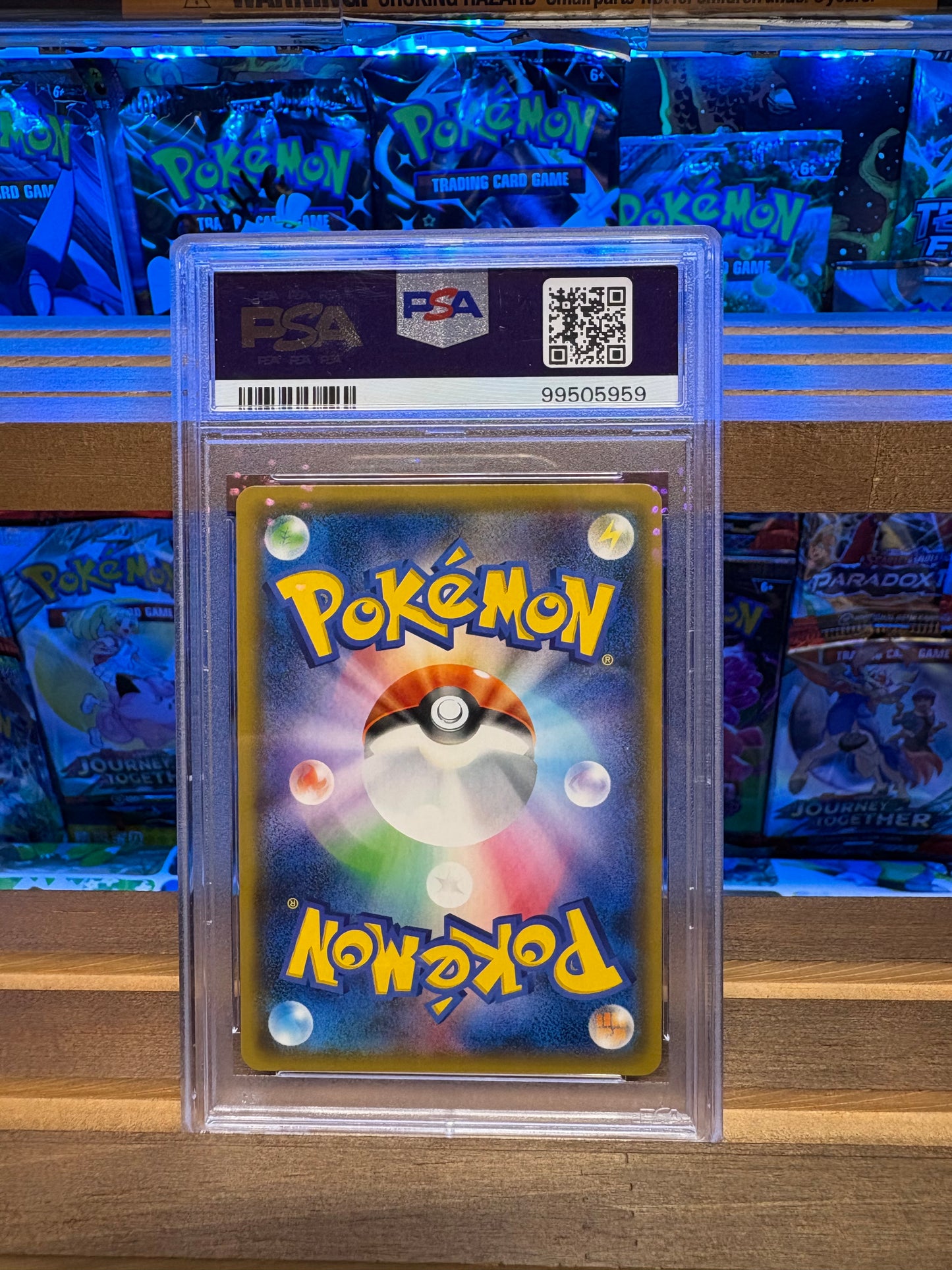 PSA 9 Pikachu Stamped Promo #227 Japanese