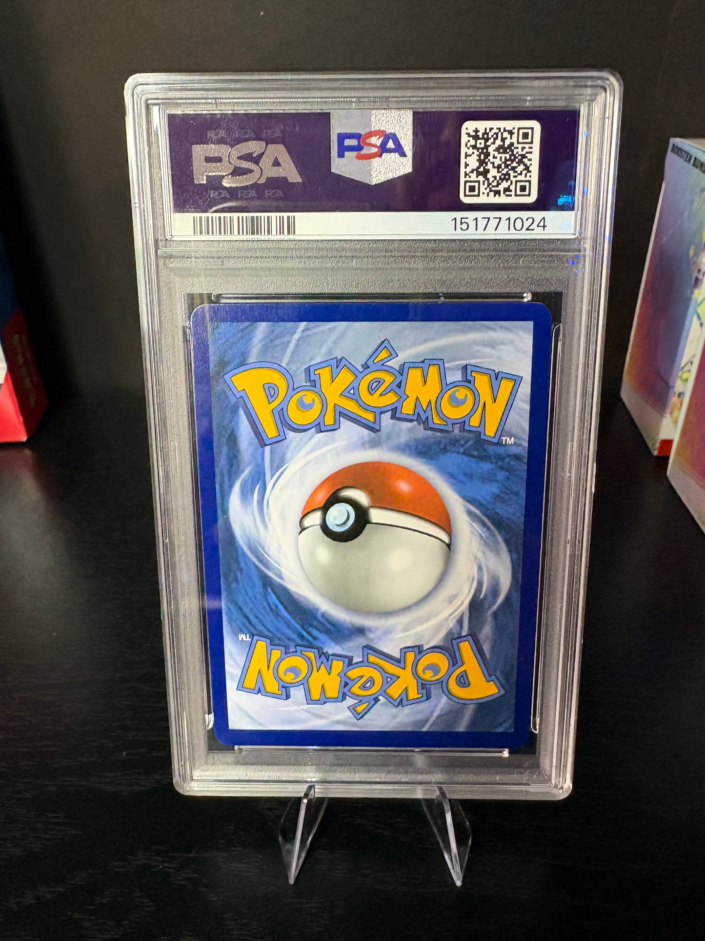 PSA 9 Team Rockets Moltres EX Stamped #229