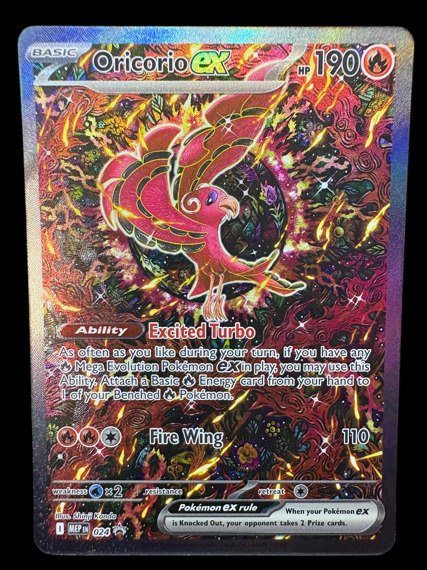 Oricorio EX Promo #024