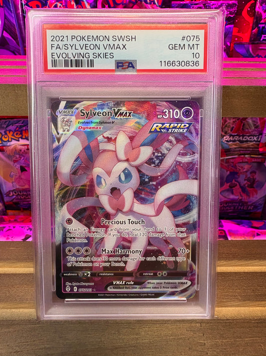 PSA 10 Sylveon VMAX #075