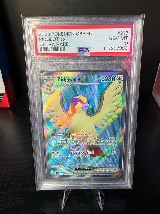 PSA 10 Pidgeot EX #217