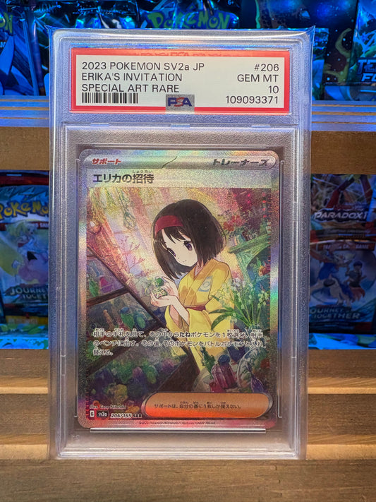 PSA 10 Erika’s Invitation #206 Japanese