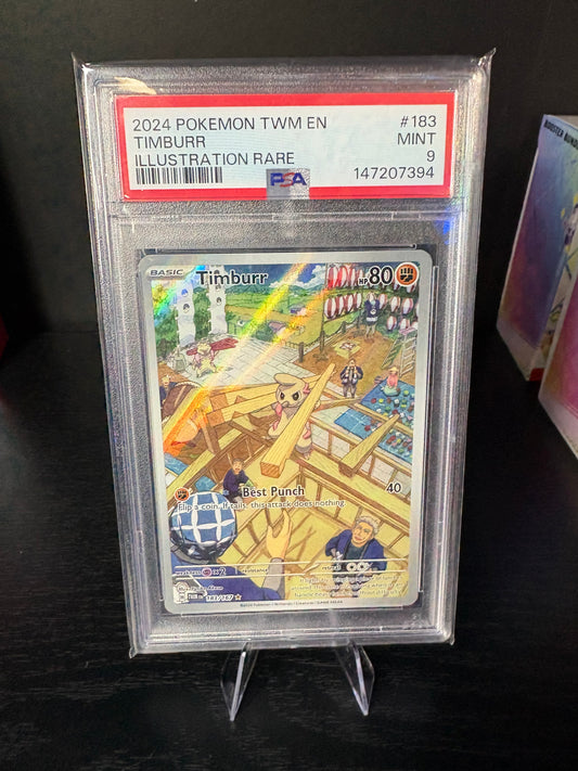 PSA 9 Timburr #183 Illustration Rare