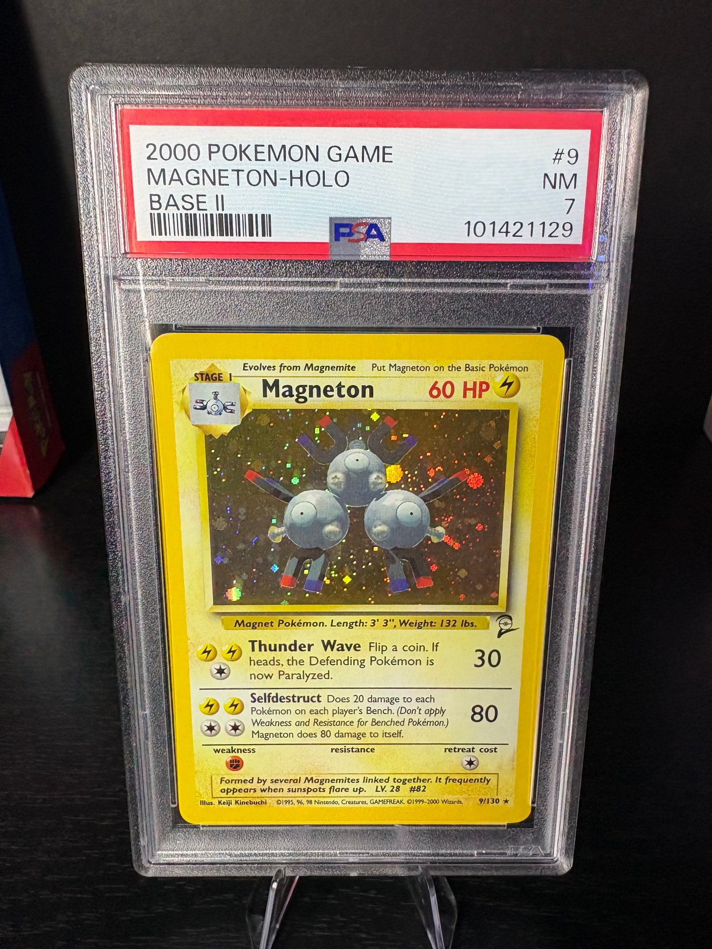 PSA 7 Magneton Holo #9