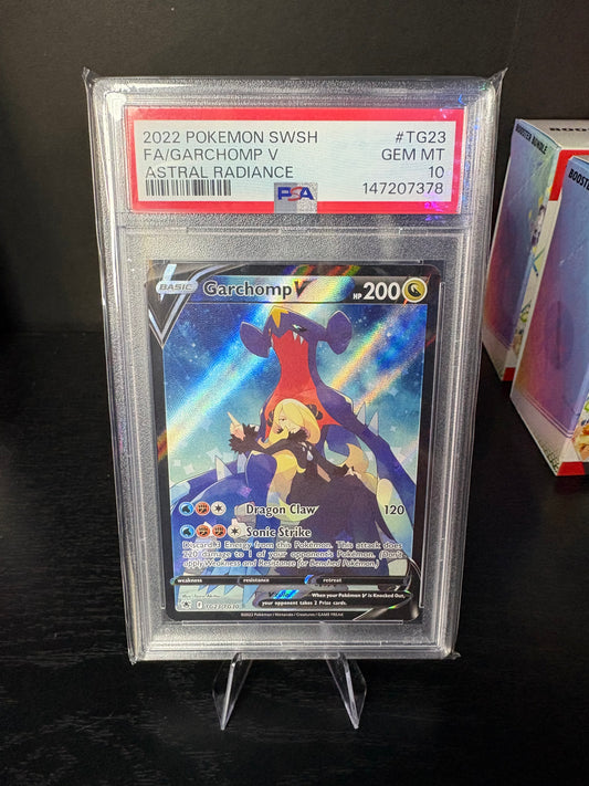 PSA 10 Garchomp V #TG23